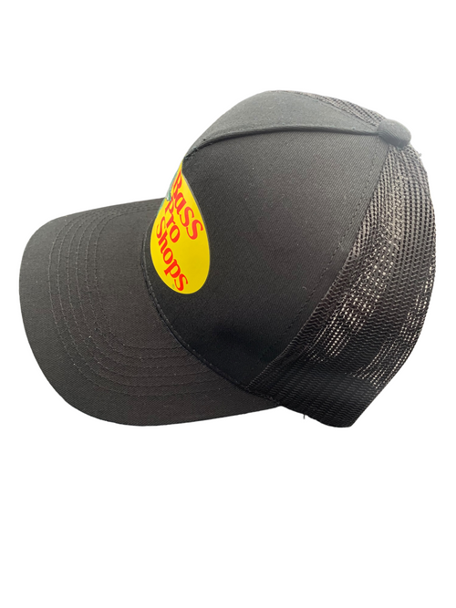 Black Trucker Hat