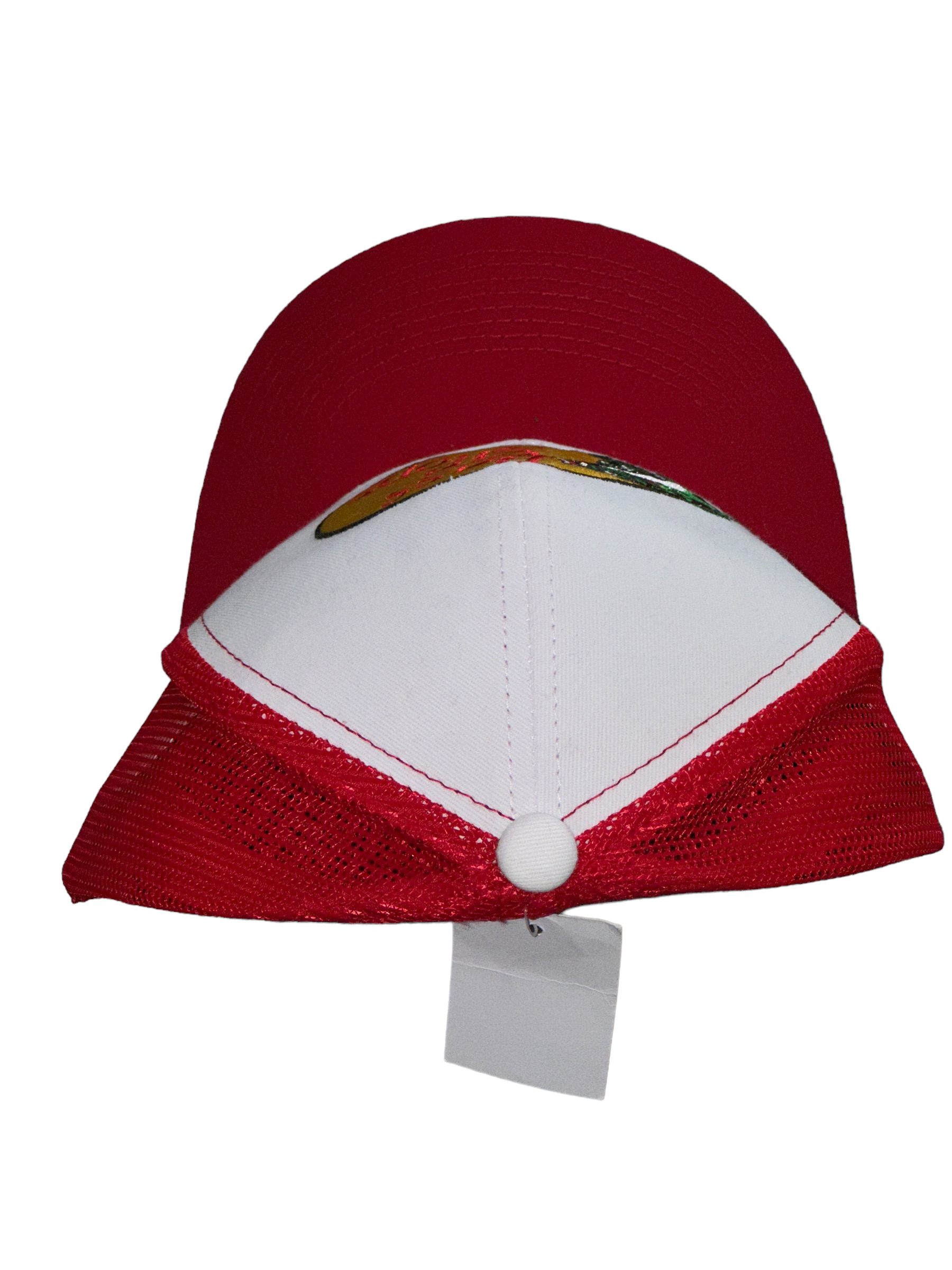 Two Tone Red And White Trucker Hat