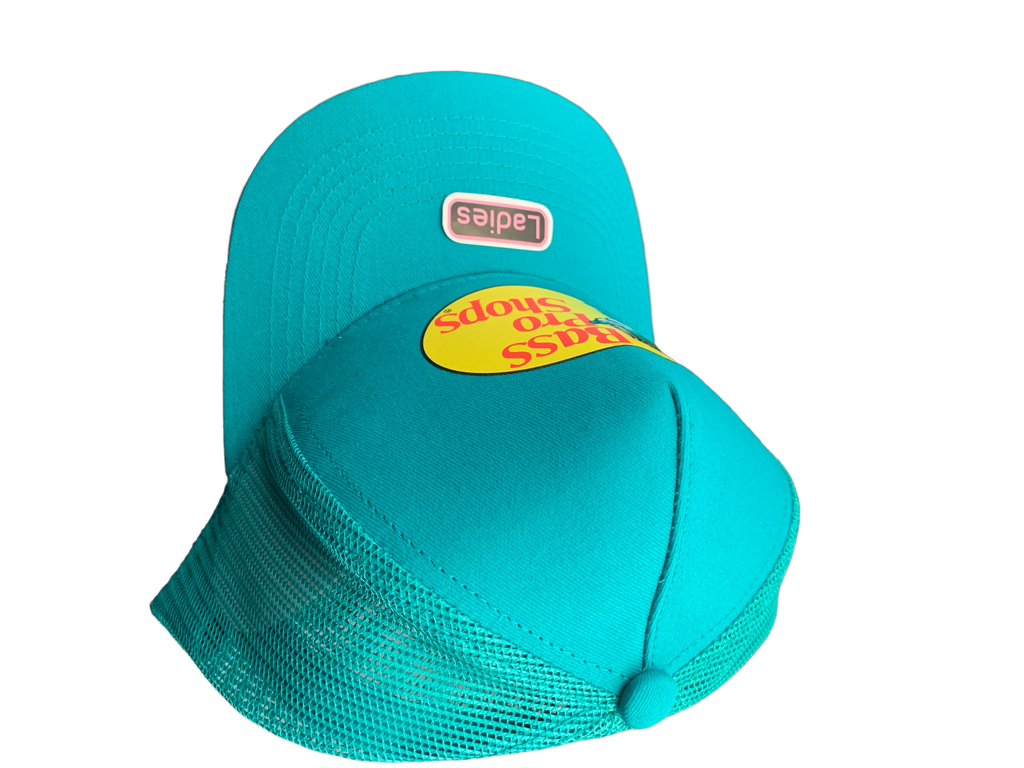 Turquoise Trucker Hat