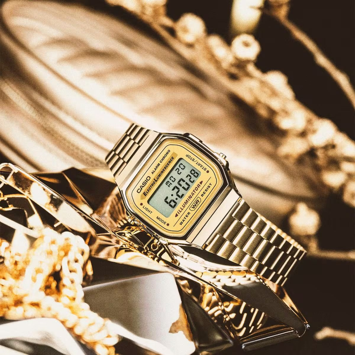 Classic Casio Watch Gold