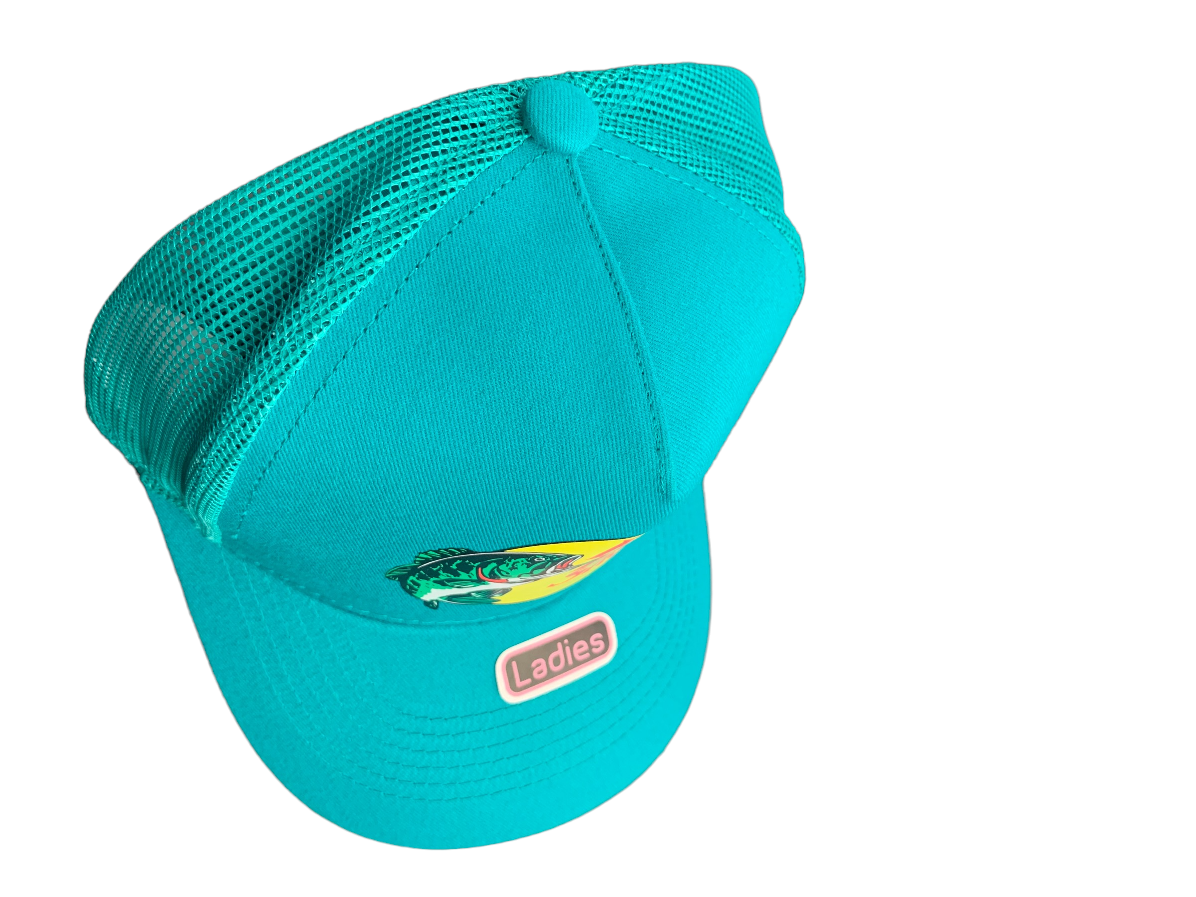Turquoise Trucker Hat