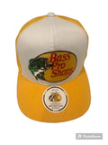 Two Tone Yellow And White Trucker Hat