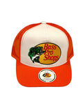Orange and White Two Tone Trucker Hat