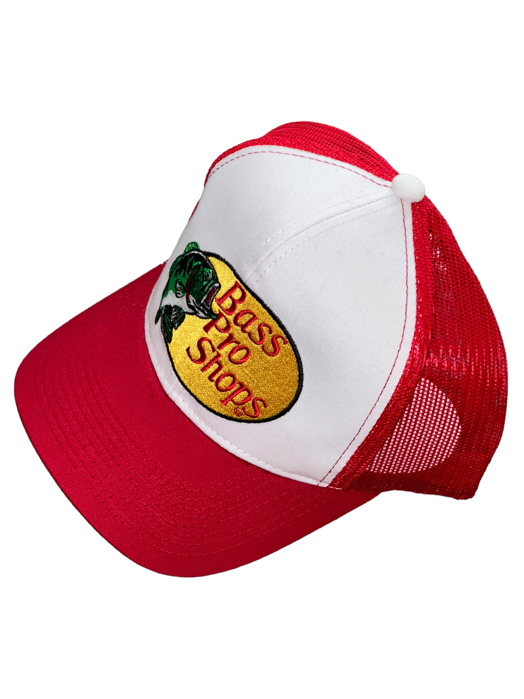 Two Tone Red And White Trucker Hat