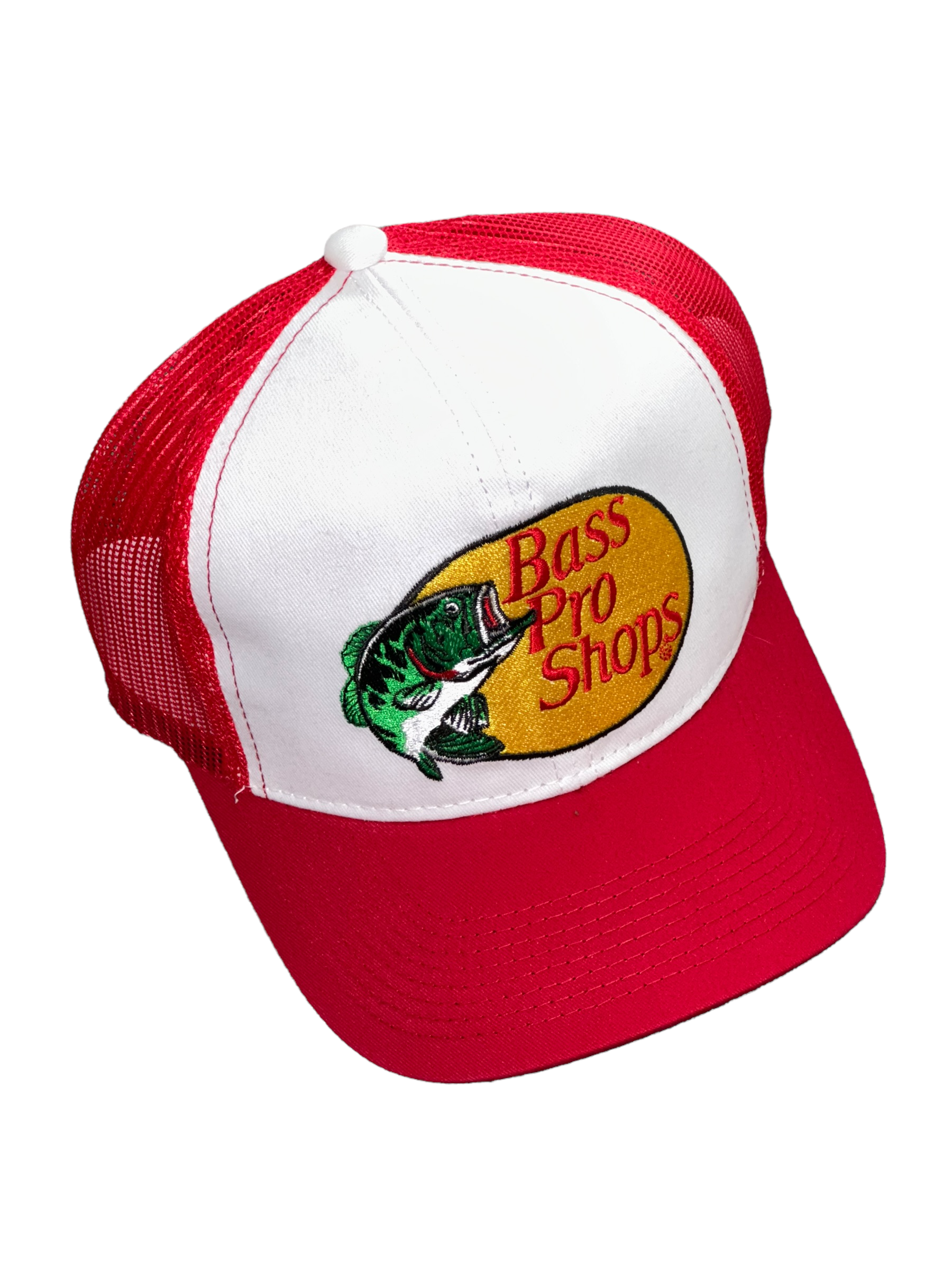 Two Tone Red And White Trucker Hat
