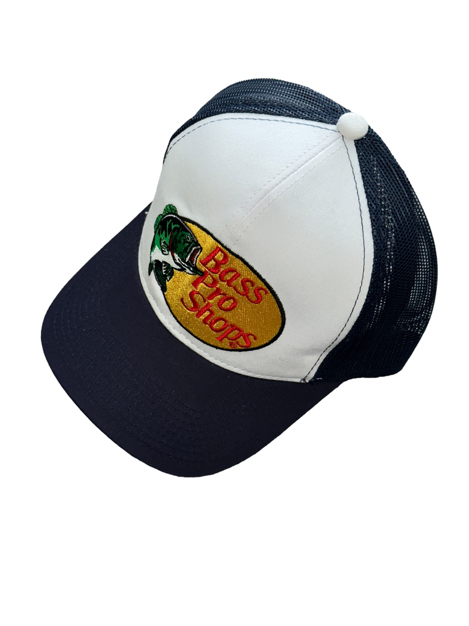 Two Tone Blue And White Trucker Hat